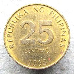 Philippinen 25 Centimo 1995