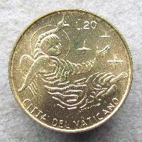 Vatican 20 lire 1969