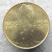 Vatican 20 lire 1969