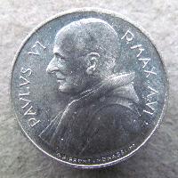 Vatikán 1 lira 1968