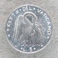 Vatikán 5 lir 1970