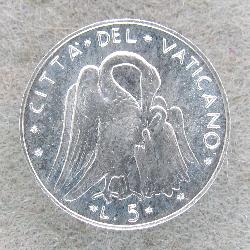 Vatican 5 lire 1970