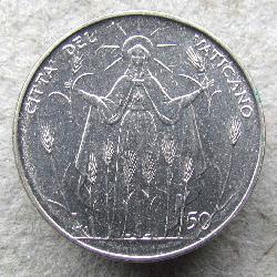 Vatican 50 lire 1968
