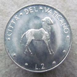 Vatikán 2 lire 1971