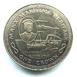 Ostrov Man 1 koruna 1982