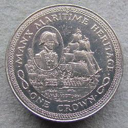 Isle of Man 1 koruna 1982