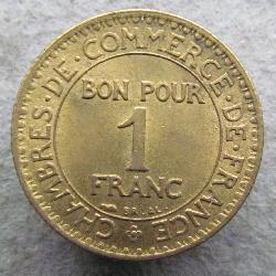 Frankreich 1 Frank 1923
