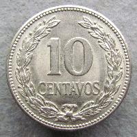 El Salvador 10 centavo 1952