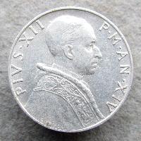 Vatican 5 lire 1952