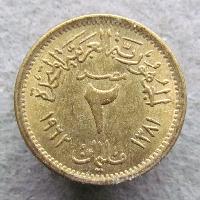 Egypt 2 millimes 1962