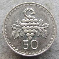 Cyprus 50 mil 1982