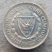 Cyprus 50 mil 1982