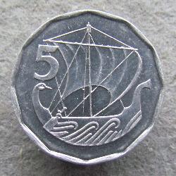 Kypr 5 mil 1982