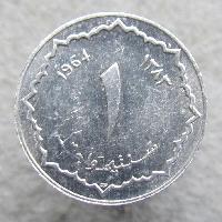 Algeria 1 centim 1964