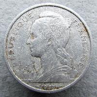 Madagaskar 5 franků 1953