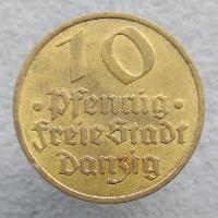 Danzig 10 pfening 1932