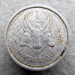 Мадагаскар 1 франк 1948