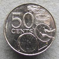 Trinidad and Tobago 50 cents 2003