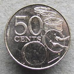 Trinidad a Tobago 50 centů 2003