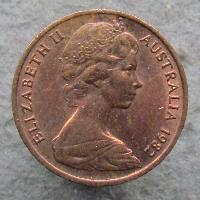 Australia 1 cent 1982