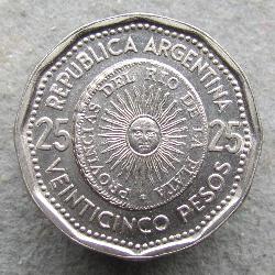 Argentinien 25 Pesos 1965