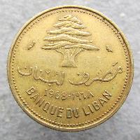 Lebanon 10 piastres 1968