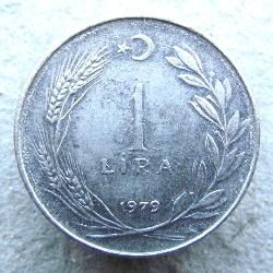 Turkey 1 lira 1979