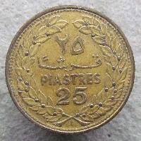 Lebanon 25 piastres 1970