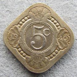Netherlands 5 cents 1940