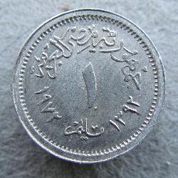 Egypt 1 milim 1972