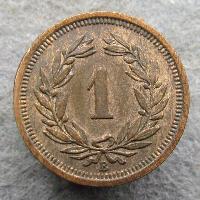 Switzerland 1 rappen 1929