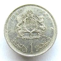 Maroko 1 dirham 1960