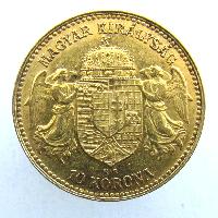 Austria Hungary 10 korun 1909 KB