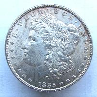 США 1 доллар 1885