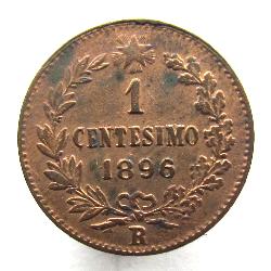 Italy 1 centesimo 1896