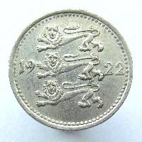 Estonia 3 marks 1922