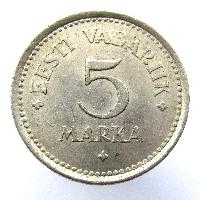 Estonia 5 Mark 1922