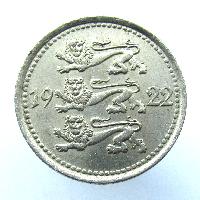 Estonia 5 Mark 1922