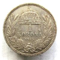 Rakousko-Uhersko 1 korona 1915 KB