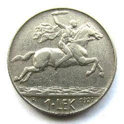 Albania 1 lek 1927