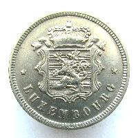 Lucembursko 25 centimů 1938