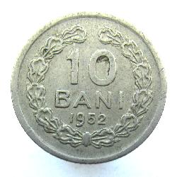 Rumänien 10 bani 1952