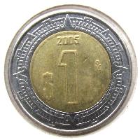 Мексика 1 песо 2005