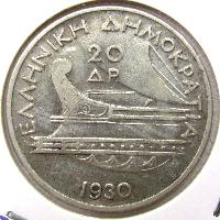 Griechenland 20 Dr 1930