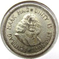 Republik Südafrika 10 cent 1964
