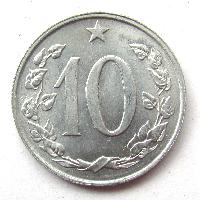 Tschechoslowakei 10 Heller 1969