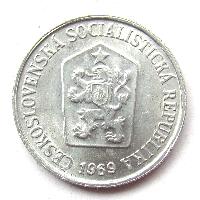 Tschechoslowakei 10 Heller 1969