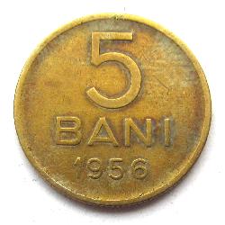 Romania 5 bani 1956