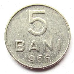 Romania 5 bani 1966