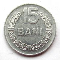 Rumunsko 15 bani 1975